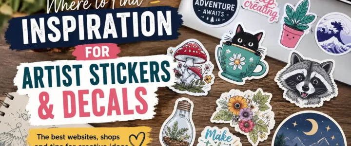 Where To Find Inspiration For Artist Stickers And Decals